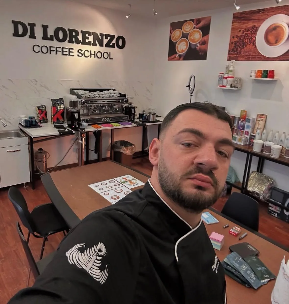 Die Di Lorenzo Coffee School in Neapel